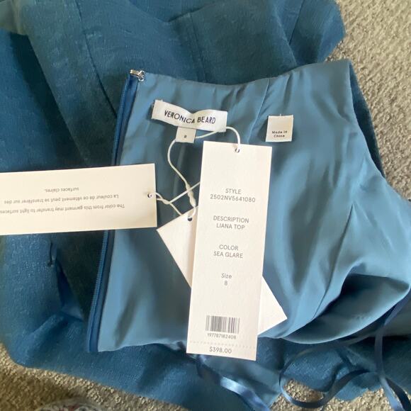 Veronica Beard Liana Tailored Button-up Stretch Denim Vest Top Sz 8
Clean Girl - Picture 3 of 9